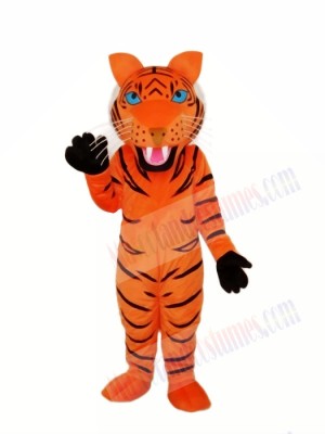 Red Brown Tiger Mascot Adult Costume Free Shipping 