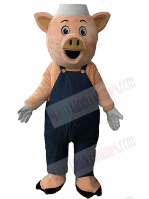 Chubby Pig Mascot Costume For Adults Mascot Heads