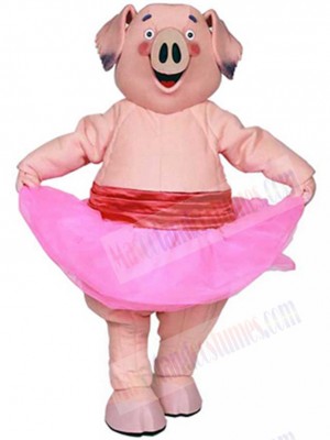 Mercy Watson Pig Mascot Costume Cartoon