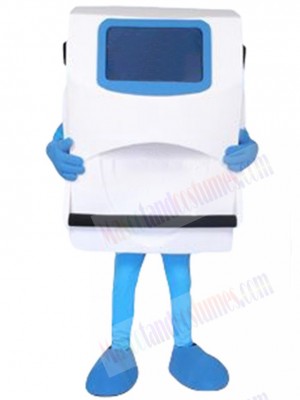 Versi Dialysis Machine Mascot Costume Cartoon