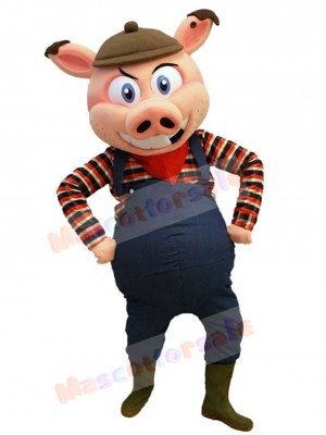 Snickering Pig Mascot Costume For Adults Mascot Heads