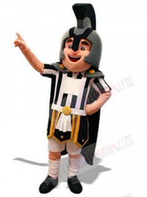 Brave Trojan Warrior Mascot Costume People