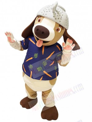 Cute Basset Hounds Dog Mascot Costume Animal
