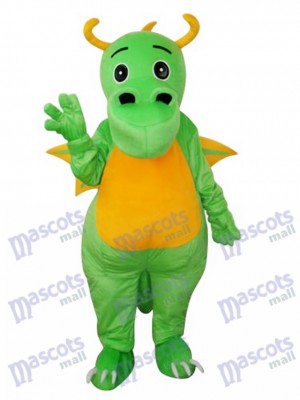 Big Nose Green Dinosaur Mascot Adult Costume Animal  