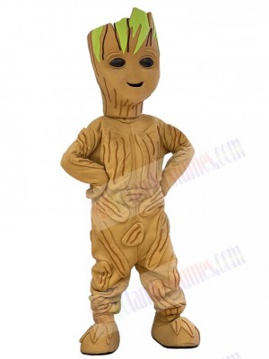 Brave Groot Mascot Costume Cartoon