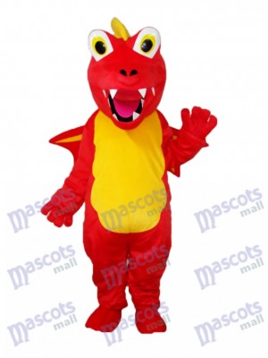Red Thorn Dragon Mascot Adult Costume Animal