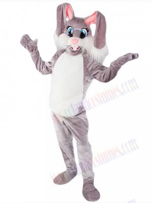 Funny Long-eared Bunny Rabbit Mascot Costume Animal