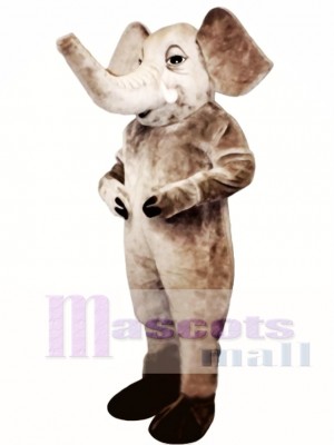 Tusked Elephant Mascot Costume Animal 