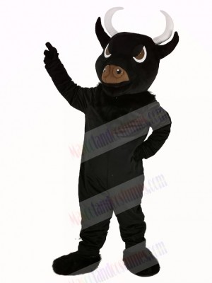 Black Bull Mascot Costume Adult