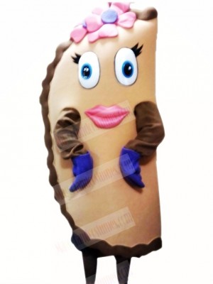 Nice Empanada Mascot Costume Cartoon