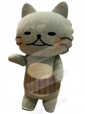 Lovely Little Gray Cat Mascot Costume Animal