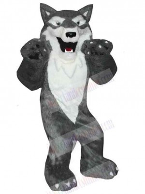 Strong Fierce Wolf Mascot Costume Animal Adult