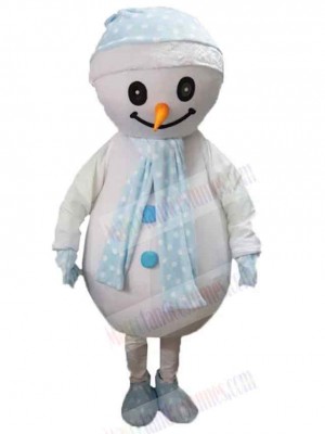 Snowman mascot costume