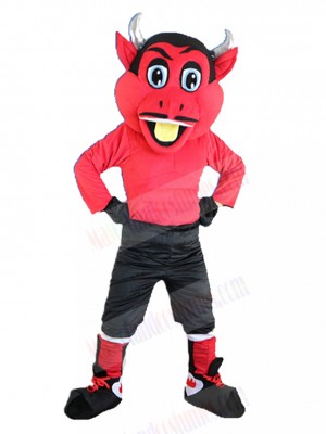 Devil mascot costume