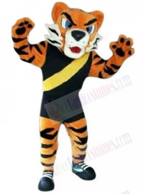 College Power Tiger Mascot Costume Animal