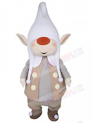 Funny Elf Mascot Costume Cartoon with Pointy Ears