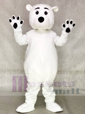 White Polar Bear Mascot Costumes Animal