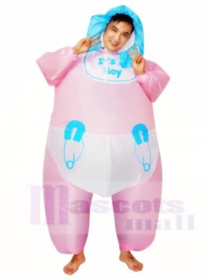 Infant Baby Diaper Inflatable Halloween Blow Up Costumes for Adults