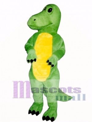 Dino Nerd Mascot Costume