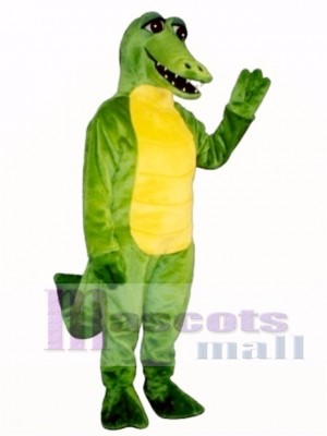 Friendly Alligator Mascot Costume Animal