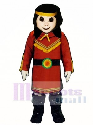Native American Princess Mascot Costume People