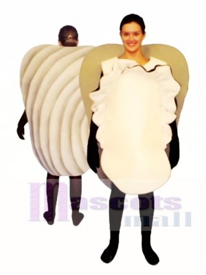 Clam Mascot Costume