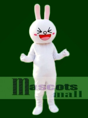 Cony Rabbit Bunny Mascot Costume Line Town Friends Mascot Animal 