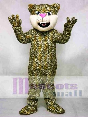 Pink Nose Leopard/Cheetah/Jaguar Mascot Costume Animal