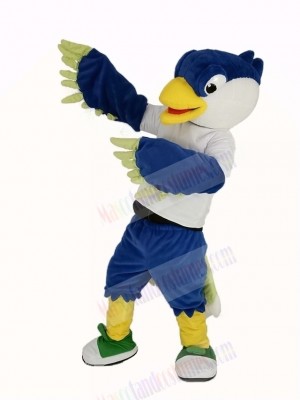 Blue Head Bird Mascot Costume Animal