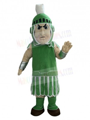 Spartan mascot costume