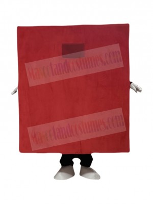 Square Cube mascot costume