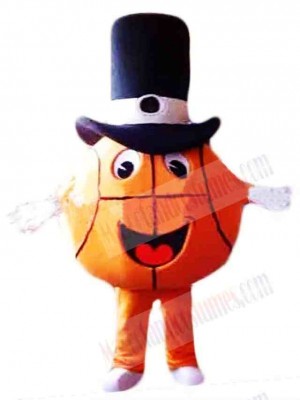 Happy Lightweight Basketball Mascot Costume