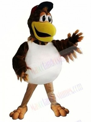 Sporty Baseball Chicken Mascot Costume