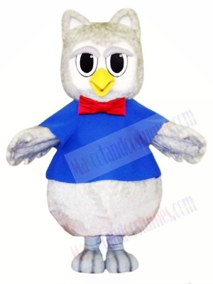 Cute Grey Owl Mascot Costumes