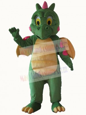 Cool Green Dragon Mascot Costume Animal