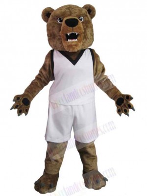 Bear in Sport Suit Mascot Costume Animal