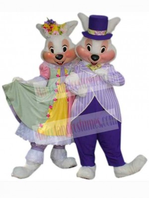 Easter Bunny Rabbit mascot costume