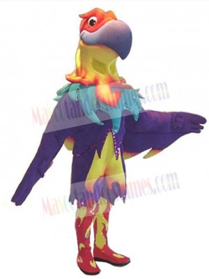 Colorful Phoenix Bird Mascot Costume Animal