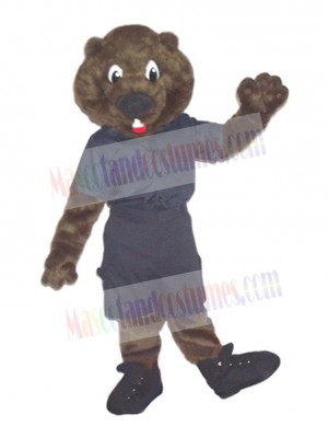Professional Beaver Mascot Costume Animal