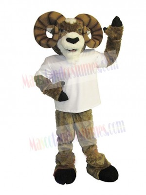 Cute Ram Mascot Costume Animal