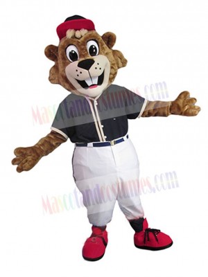 Beaver mascot costume