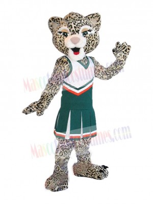 Female Leopard Mascot Costume Animal