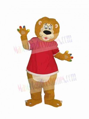 Lion mascot costume