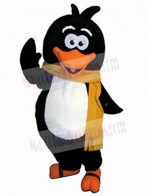 Happy Penguin Mascot Costume Ocean