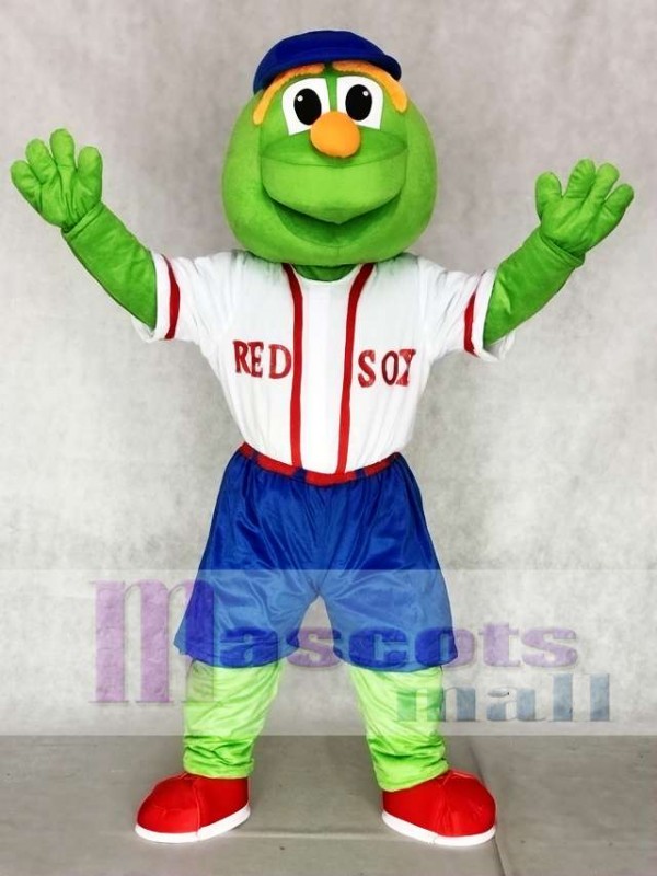 Wally Red Sox Mascot Costumes with no Shirt