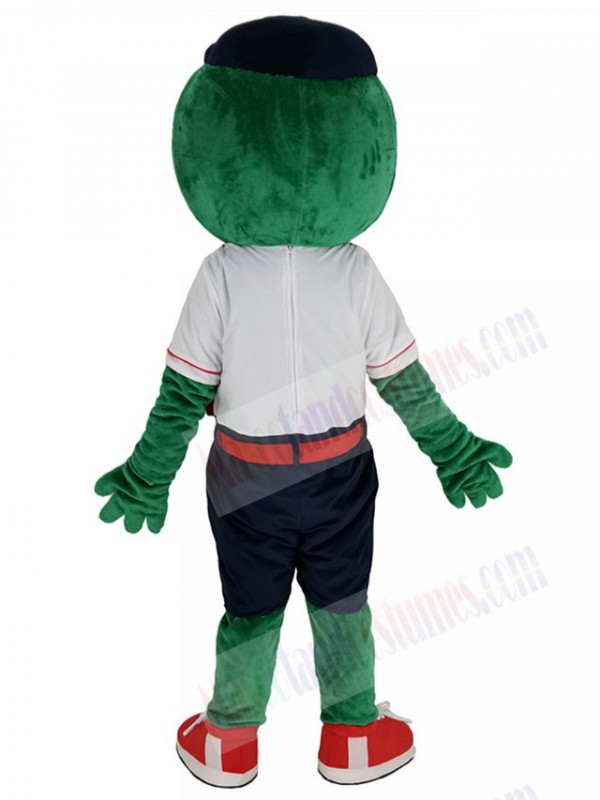 Clownish The Green Monster Mascot Costume